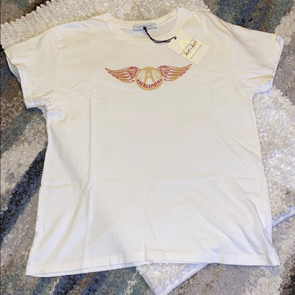 NWT Daydreamer Aerosmith Sweet Emotions Tee M - Picture 4 of 9